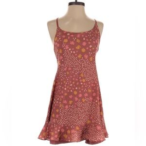 Aerie Offline Athletic Floral Dress
